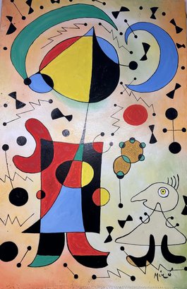 Joan Miro Oil Painting