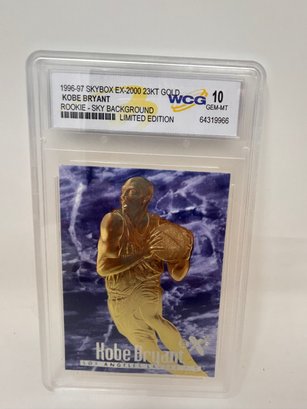 Kobe Bryant Rookie Purple Card