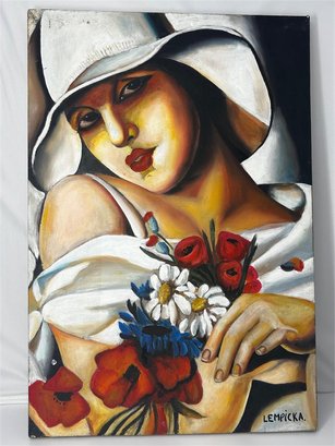 Tamara De Lempicka Oil Painting