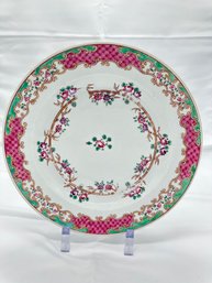 18th C. Samson Porcelain Chinese Export Style Plate
