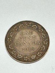 1918 Candian Coin