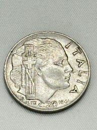 1941 Italian Coin
