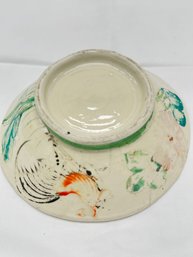 Chinese Vintage Chicken Bowl, Republic Peroid