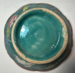 Chinese Vintage Green Bowl-late 19th C.