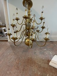 Brass Chandelier