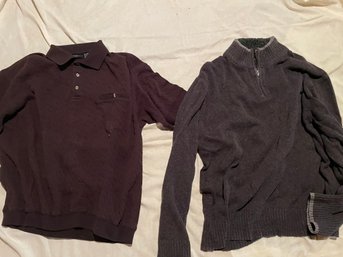 Men's Brown, Gray Sweater Lot