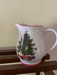 Cuthbertson American Christmas Tree Pitcher