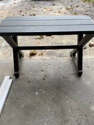 Hampton Bay Metal Outdoor Bench