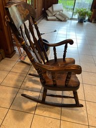 Hitchcock Style Rocking Chair