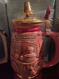 Avon 1989 Tribute To American Firefighters Truck Ceramic Stein