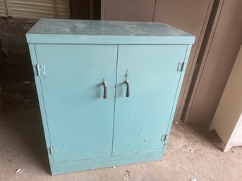 Blue Storage Cabinet # 1