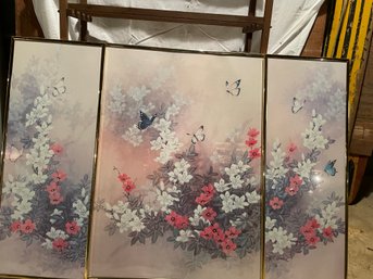 Floral Wall Art Set