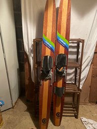 Vintage Cypress Gardens Water Skiis