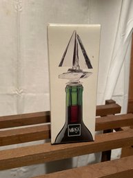 Mikasa Sailboat Wine Bottle Stopper