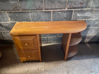 Small Oak Students Desk