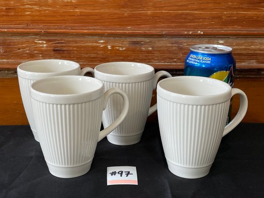 WEDGWOOD 'Windsor' Coffee Mugs - Made In England