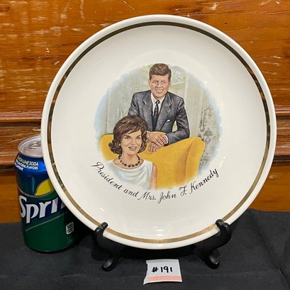The Kennedys Vintage Plate - President JFK