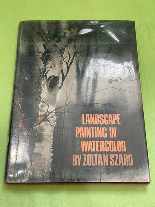 Landscape Painting In Watercolor 1971 Book