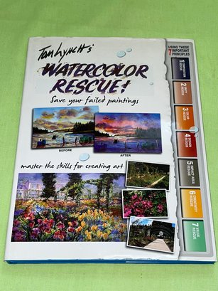 Tom Lynett's Watercolor Rescue! Art Book