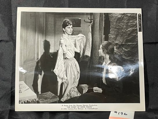 'THE DIARY OF ANNE FRANK' Vintage Movie Still, Press Photo - Millie Perkins & Diane Baker