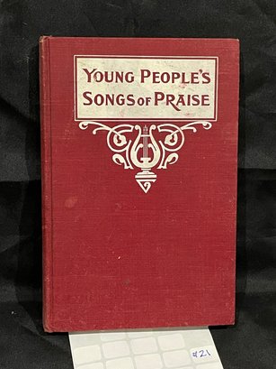 'Young People's Songs Of Praise' Vintage Religious Book
