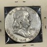1953 Franklin Half Dollar - American Silver Coin - Vintage
