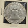 1953 Franklin Half Dollar - American Silver Coin - Vintage