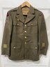 Vintage Military Uniform Dress Jacket - Size 36R