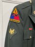 U.S. Military Uniform Dress Jacket Loaded With Insignia - Size 43L