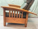 Stickley Style Mission Oak Recliner Lounge Chair - Sam Moore Furniture AWESOME