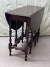Antique/Vintage Gateleg Table - Drop Leaf, Great For Small Spaces