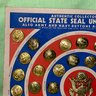 Rare Waterbury Button Set - Official State Seal Uniform Buttons - Vintage Complete