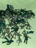 Lot Of Over 150 Plastic Army Men VINTAGE Toy Figures