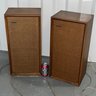 Awesome Vintage SCOTT Speakers Pair Model S-15 TESTED Walnut Case