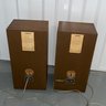 Awesome Vintage SCOTT Speakers Pair Model S-15 TESTED Walnut Case