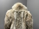 Luxury Real Fur Coat - Coyote Full Length - Super Warm, Amazing!