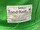 Vintage New Milford, CT Baseball Jersey Shirt 'Sand-Knit' Size Small