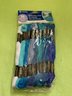 (36) Coats & Clark Embroidery Floss 'Pool Party' Blues NEW