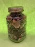 Glass Jar Full Of Vintage Buttons