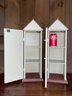 2 Birdhouse Style Cabinets - Cute Storage