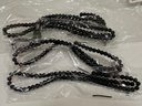 4 Strands Black Obsidian Stone Beads For Jewelry Making