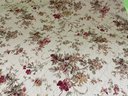 Vintage Floral Upholstery Fabric 'Fontenay' About 8 Yards