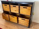 6 Drawer Storage Cabinet 'Uttermost Ardusin Worn Black Hobby Cupboard' Nearly $1,000