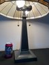 Antique Style Slag Glass Table Lamp - Arts & Crafts