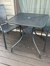 Metal Bistro Table & Chairs - Patio Furniture