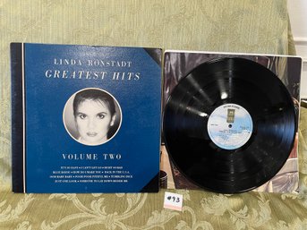 Linda Ronstadt 'Greatest Hits Volume Two' 1980 Vinyl Record 5E-516