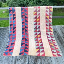 Wonderful Vintage Handmade Quilt