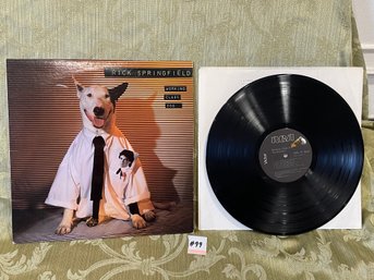 Rick Springfield 'Working Class Dog' Vintage Vinyl Record AFLI-3697
