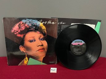 Aretha Franklin (Self Titled) 1986 Vinyl Record AL 8442