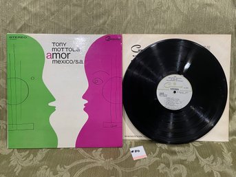 TONY MOTTOLA 'Amor Mexico/S.A.' 1966 Vinyl Record RS 900SD